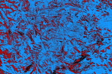 Çizik ve çatlaklarla metal doku