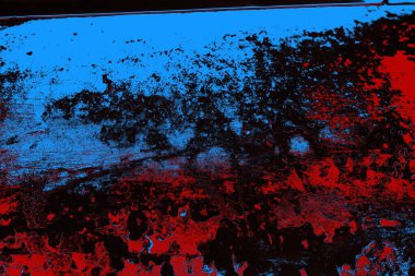 Çizik ve çatlaklarla metal doku