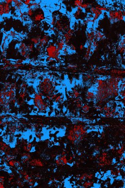 Çizik ve çatlaklarla metal doku