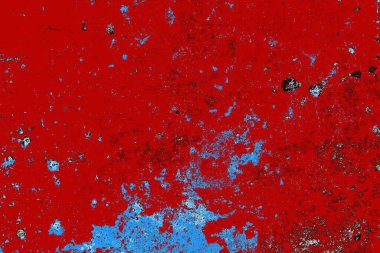 Duvar dokusu arkaplanı eski boyayla soyulmuş 