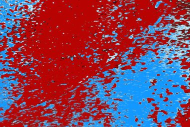 Duvar dokusu arkaplanı eski boyayla soyulmuş 