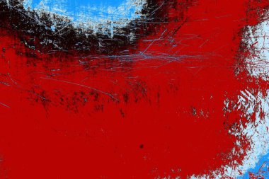 Çizik ve çatlaklarla metal doku