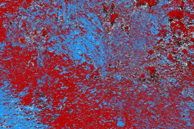 kırmızı, mavi ve siyah grunge duvar dokusu arkaplanı 