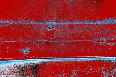 Çizik ve çatlaklarla metal doku