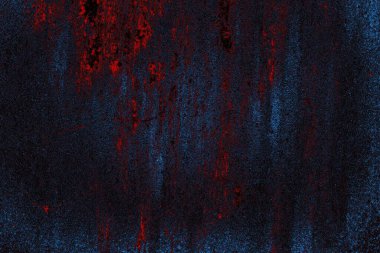 Çizik ve çatlaklarla metal doku