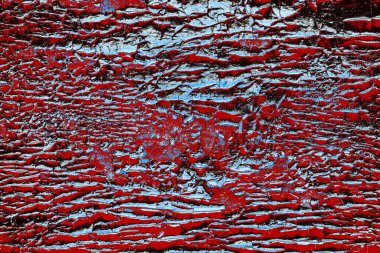 Duvar dokusu arkaplanı eski boyayla soyulmuş 