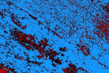 Çizik ve çatlaklarla metal doku