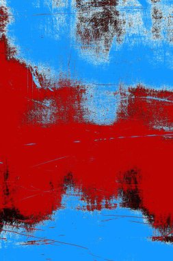 Çizik ve çatlaklarla metal doku