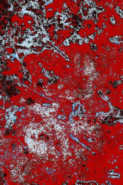 Duvar dokusu arkaplanı eski boyayla soyulmuş 