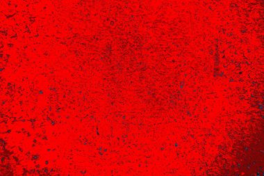 Kırmızı ve mavi renkli grungy duvar, desenli arka plan