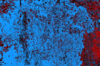 Çizik ve çatlaklarla metal doku