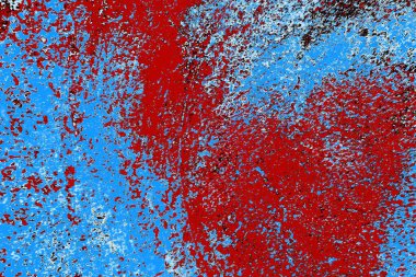 Duvar dokusu arkaplanı eski boyayla soyulmuş 