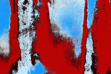 Çizik ve çatlaklarla metal doku