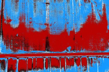 Çizik ve çatlaklarla metal doku