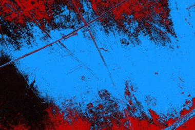 Çizik ve çatlaklarla metal doku