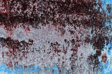 Çizik ve çatlaklarla metal doku