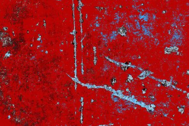 Duvar dokusu arkaplanı eski boyayla soyulmuş 