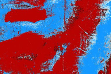 Çizik ve çatlaklarla metal doku