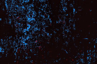 Çizik ve çatlaklarla metal doku