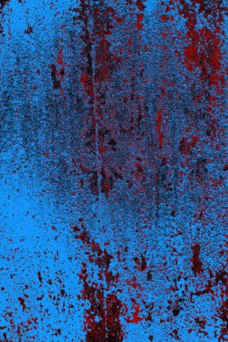 Çizik ve çatlaklarla metal doku