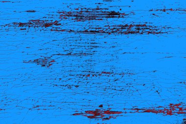 Çizik ve çatlaklarla metal doku