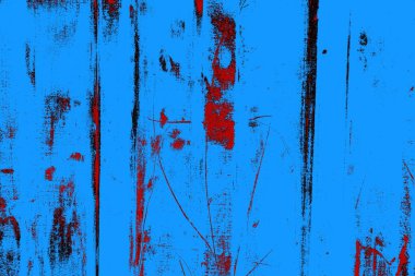 Çizik ve çatlaklarla metal doku