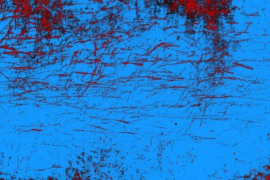 Çizik ve çatlaklarla metal doku