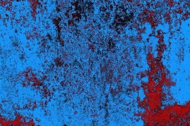 Çizik ve çatlaklarla metal doku