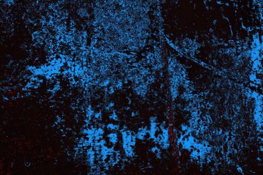 Koyu renkli ses, çatlak ve arkaplanı su sıçratan grunge duvar dokusu