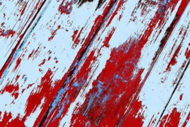 Çizik ve çatlaklarla metal doku