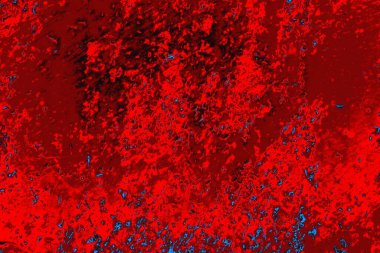 Kırmızı ve mavi renkli grunge duvar dokusu arkaplanı