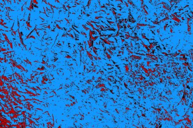 Çizik ve çatlaklarla metal doku