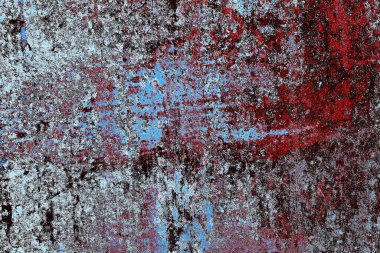 kırmızı, mavi ve siyah grunge duvar dokusu arkaplanı