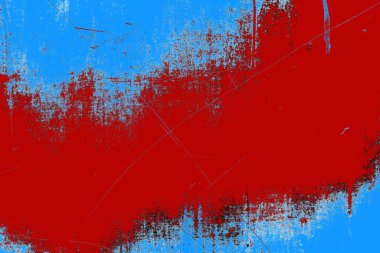 Çizik ve çatlaklarla metal doku