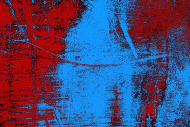 Çizik ve çatlaklarla metal doku