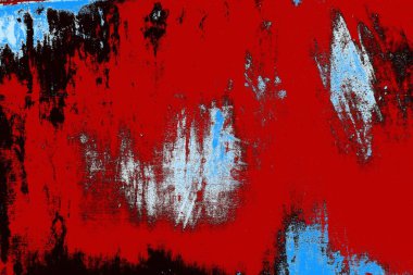 Çizik ve çatlaklarla metal doku