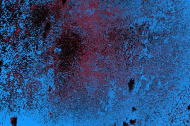 Çizik ve çatlaklarla metal doku