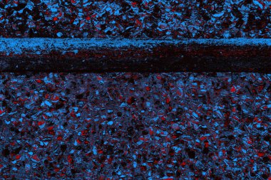 Çizik ve çatlaklarla metal doku