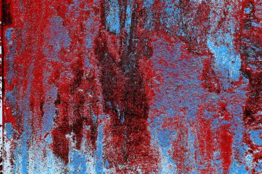 Çizik ve çatlaklarla metal doku