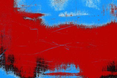 Çizik ve çatlaklarla metal doku