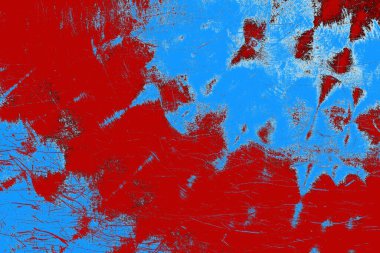 kırmızı, mavi ve siyah grunge duvar dokusu arkaplanı