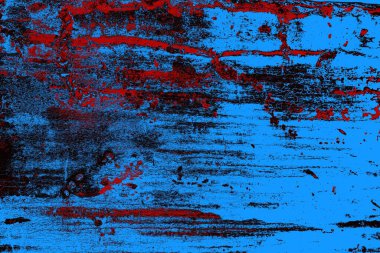 Çizik ve çatlaklarla metal doku