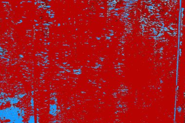 Çizik ve çatlaklarla metal doku