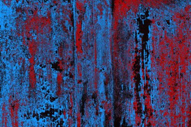 Çizik ve çatlaklarla metal doku