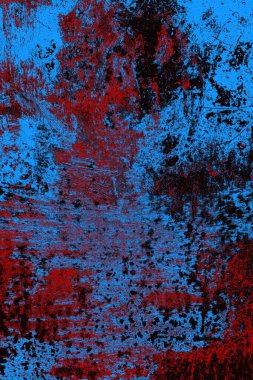 Çizik ve çatlaklarla metal doku