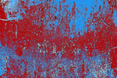 Duvar dokusu arkaplanı eski boyayla soyulmuş 