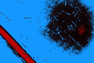 Çizik ve çatlaklarla metal doku