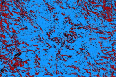 Çizik ve çatlaklarla metal doku