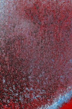 kırmızı, mavi ve siyah grunge duvar dokusu arkaplanı 