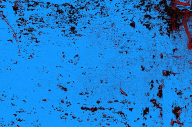 Çizik ve çatlaklarla metal doku